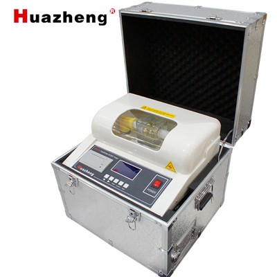 Nuevo tipo HZJQ -1 B Video de la demostración del kit de prueba de aceite tra...